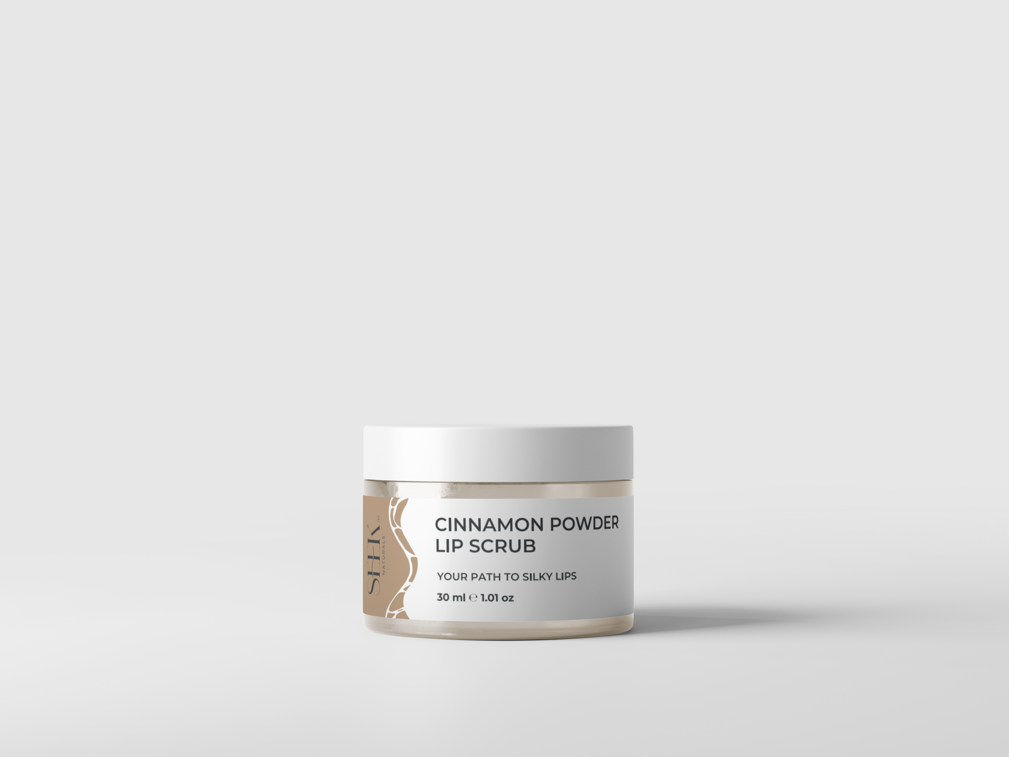 Lip Scrub with Cinnamon Powder