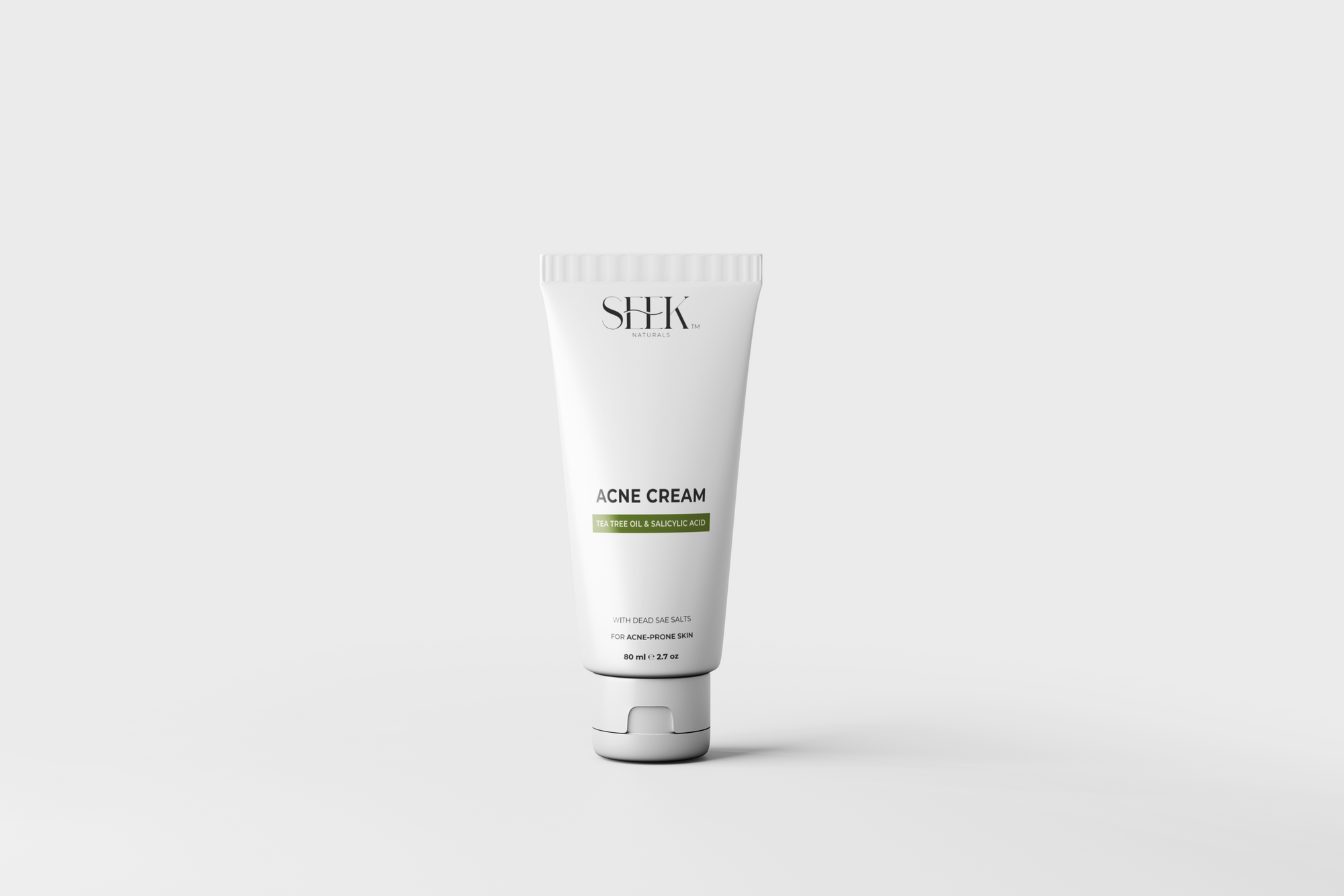 Acne Cream with Tea Tree Oil & Salicylic Acid -Dead Sea Salts