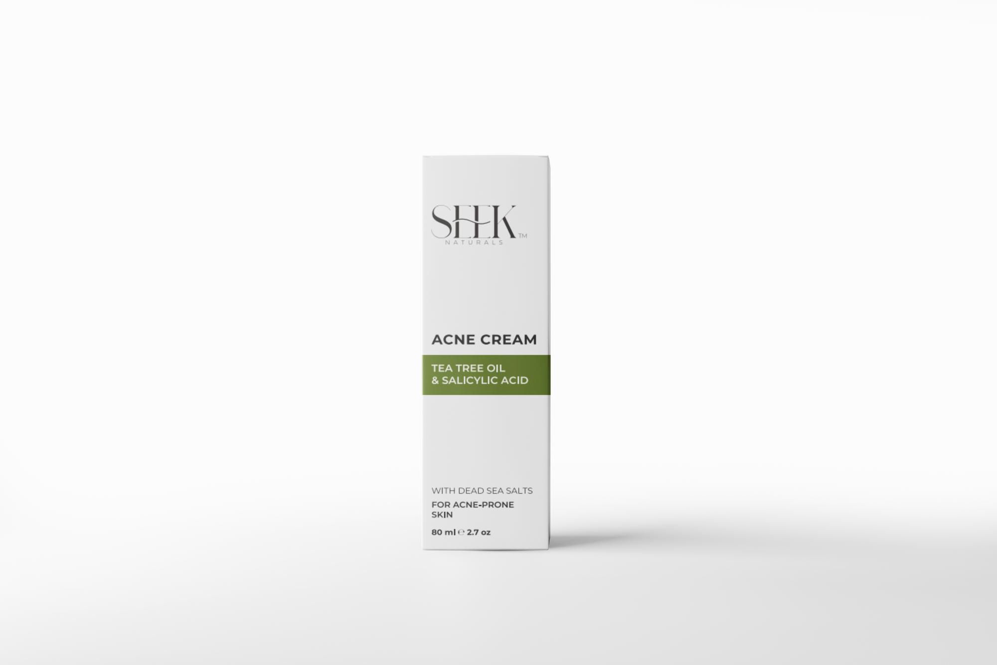 Acne Cream with Tea Tree Oil & Salicylic Acid -Dead Sea Salts