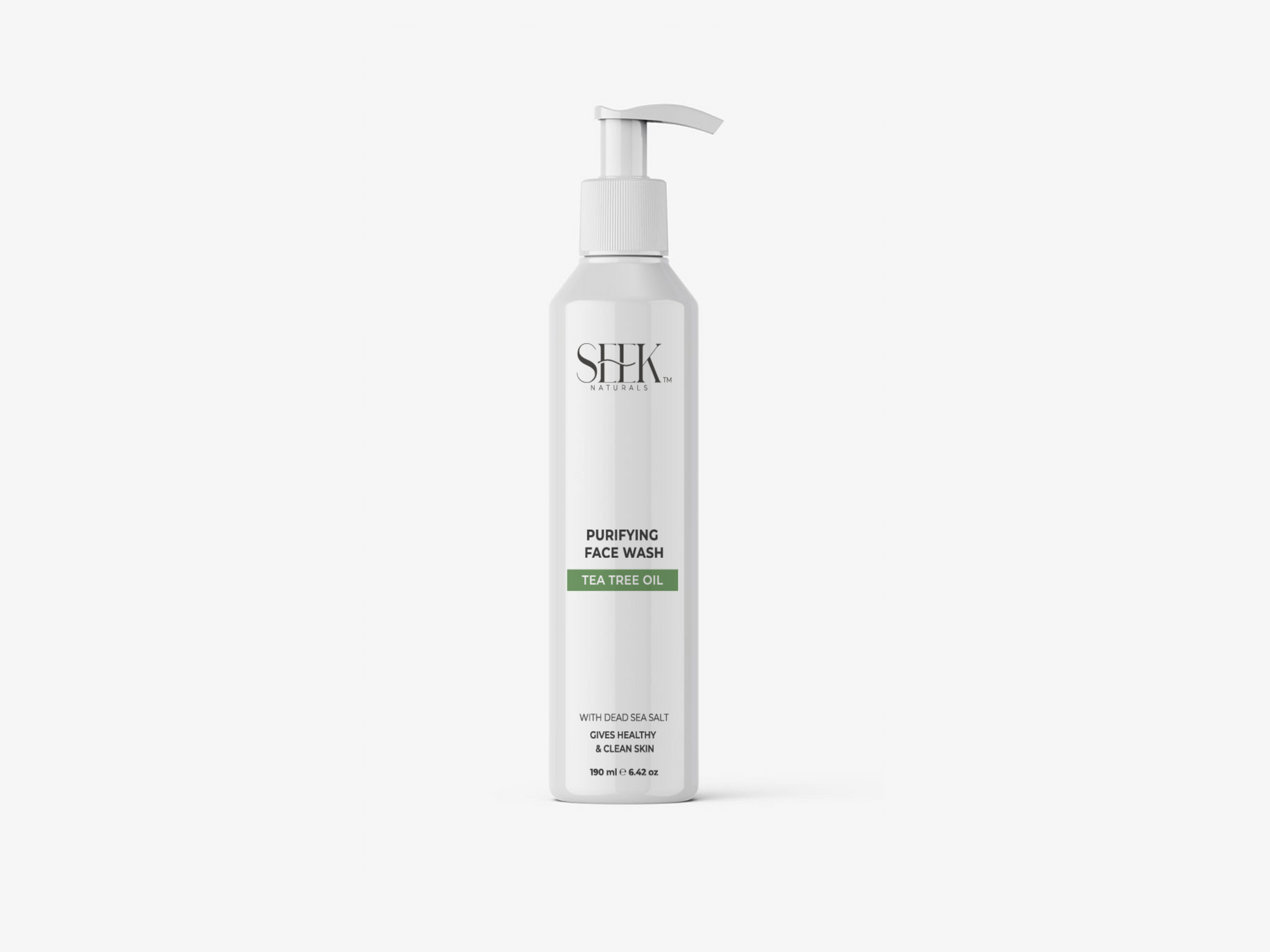 Purifying Face Wash with Tea Tree Oil - Dead Sea Salts