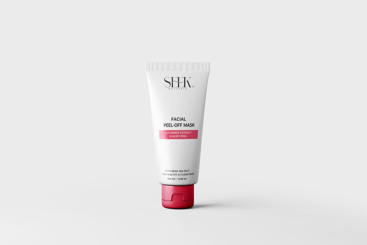 Facial Peel-Off Mask - Cucumber Extract & Aloe Vera