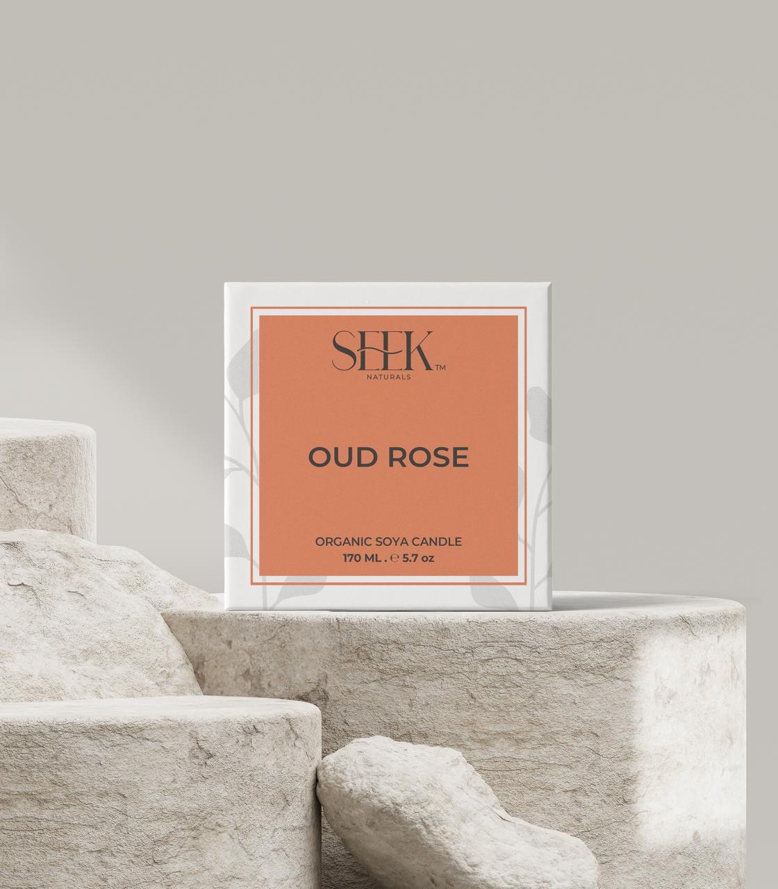 OUD ROSE - ORGANIC SOY CANDLE