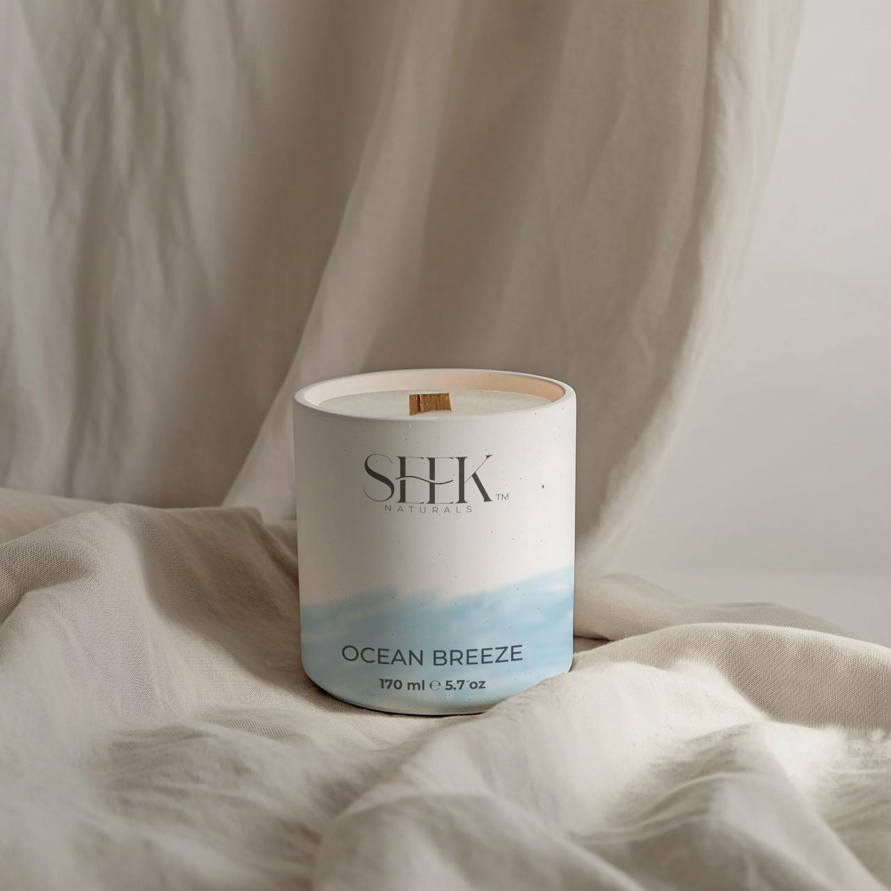 OCEAN BREEZ - ORGANIC SOY CANDLE