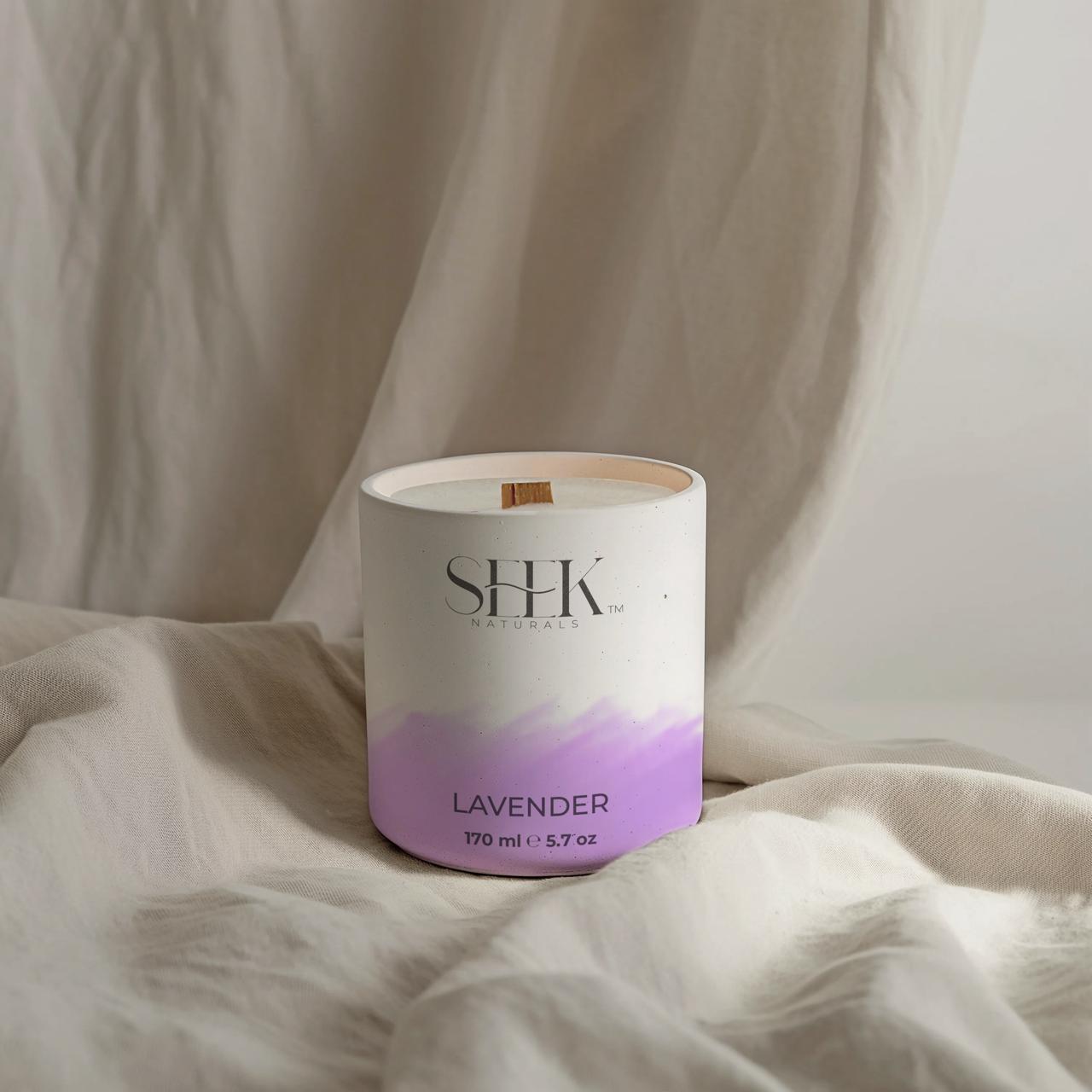 LAVENDER - ORGANIC SOY CANDLE