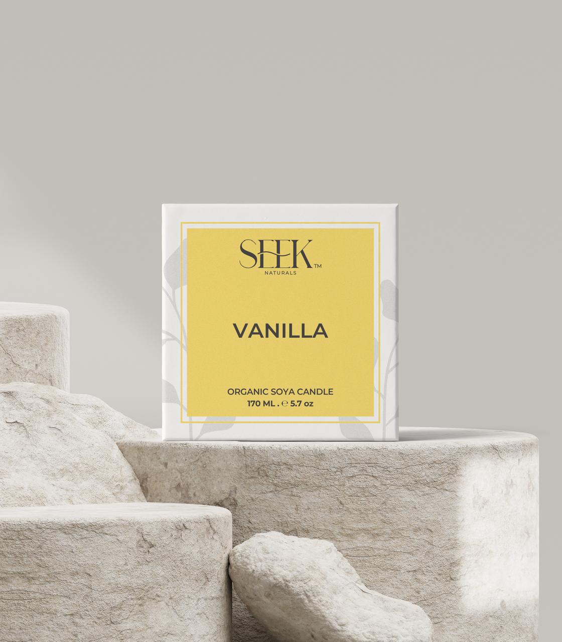VANILLA - ORGANIC SOY CANDLE