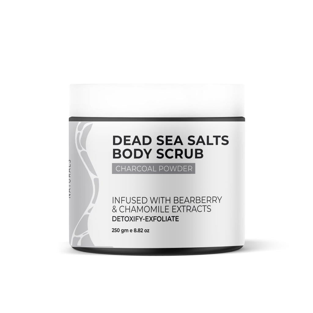 CHARCOAL BODY SCRUB - Dead Sea Minerals - Seek