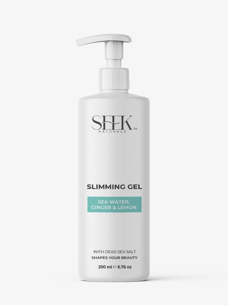 Slimming Gel with Ginger & Lemon -Dead Sea Salts