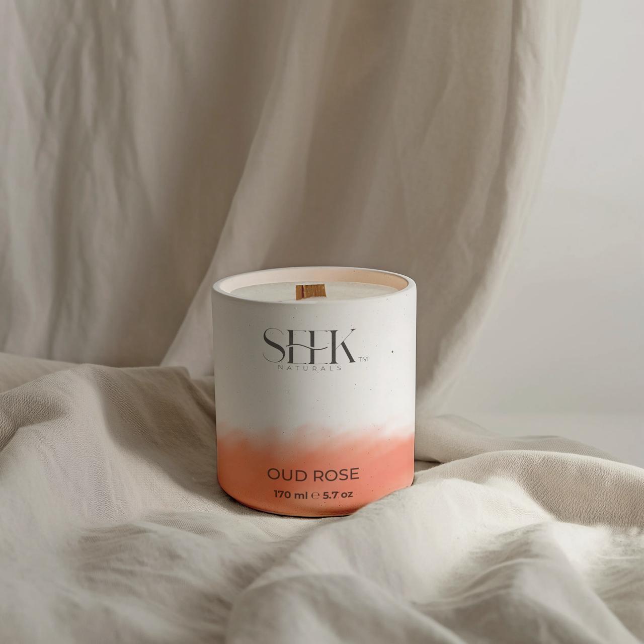 OUD ROSE - ORGANIC SOY CANDLE