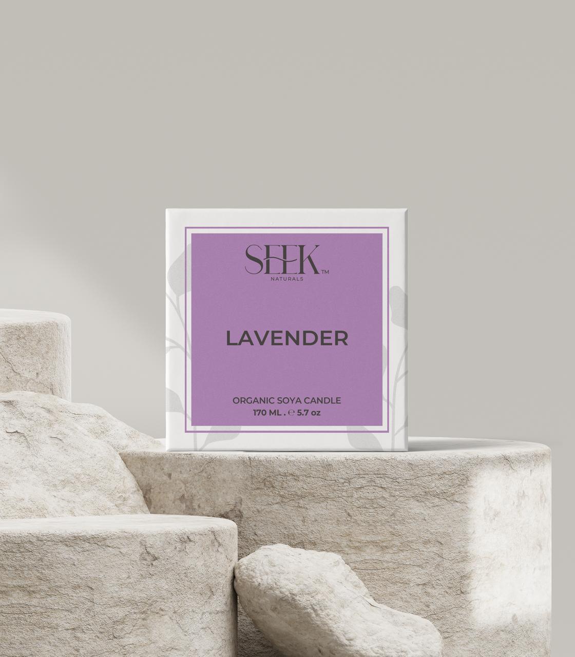 LAVENDER - ORGANIC SOY CANDLE
