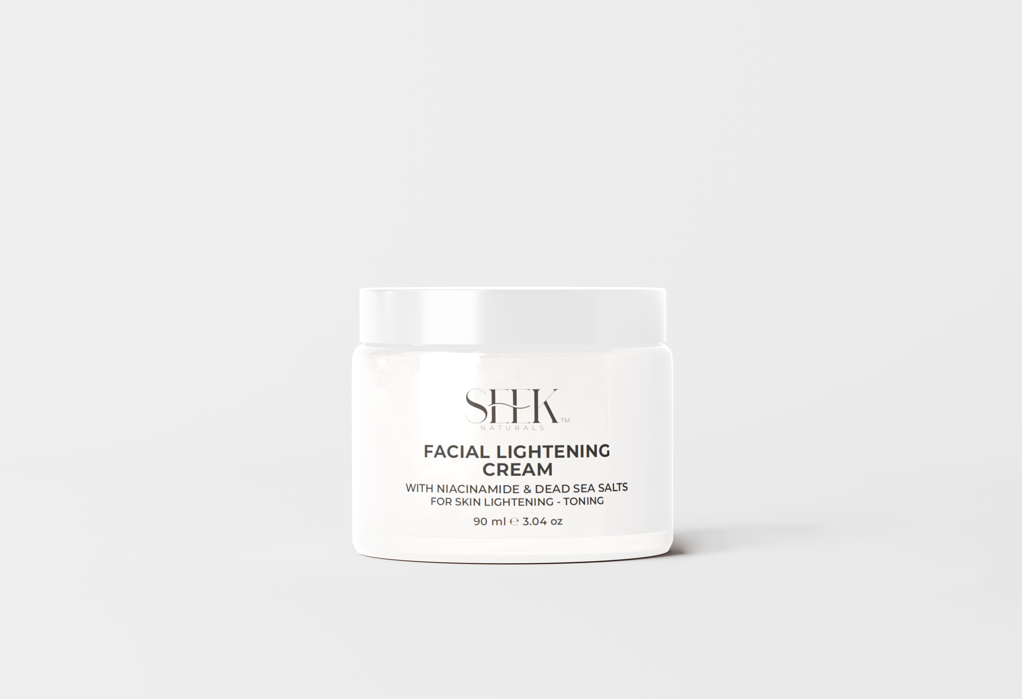 Facial Lightening Cream - Niacinamide - Dead Sea Salts