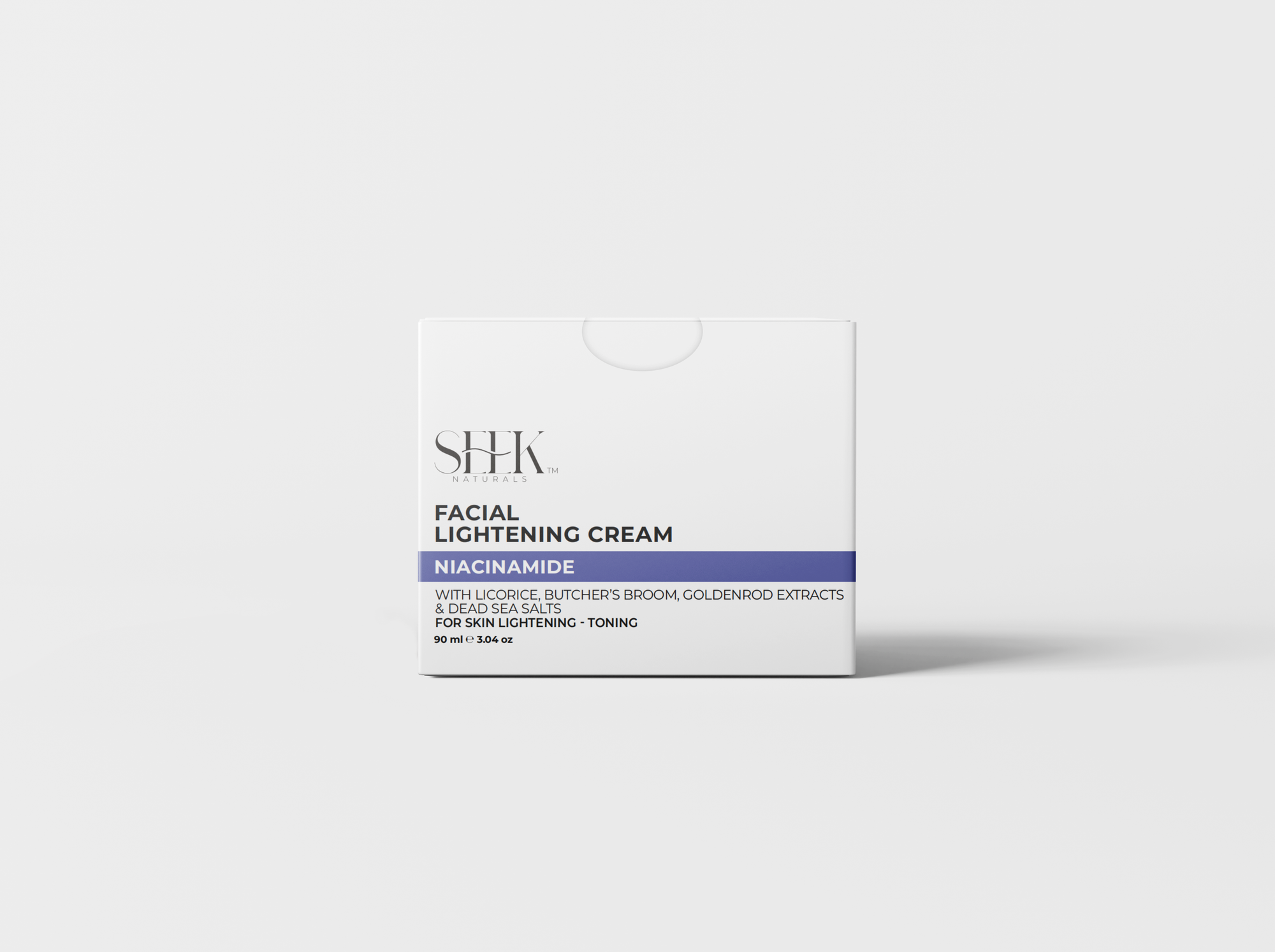 Facial Lightening Cream - Niacinamide - Dead Sea Salts