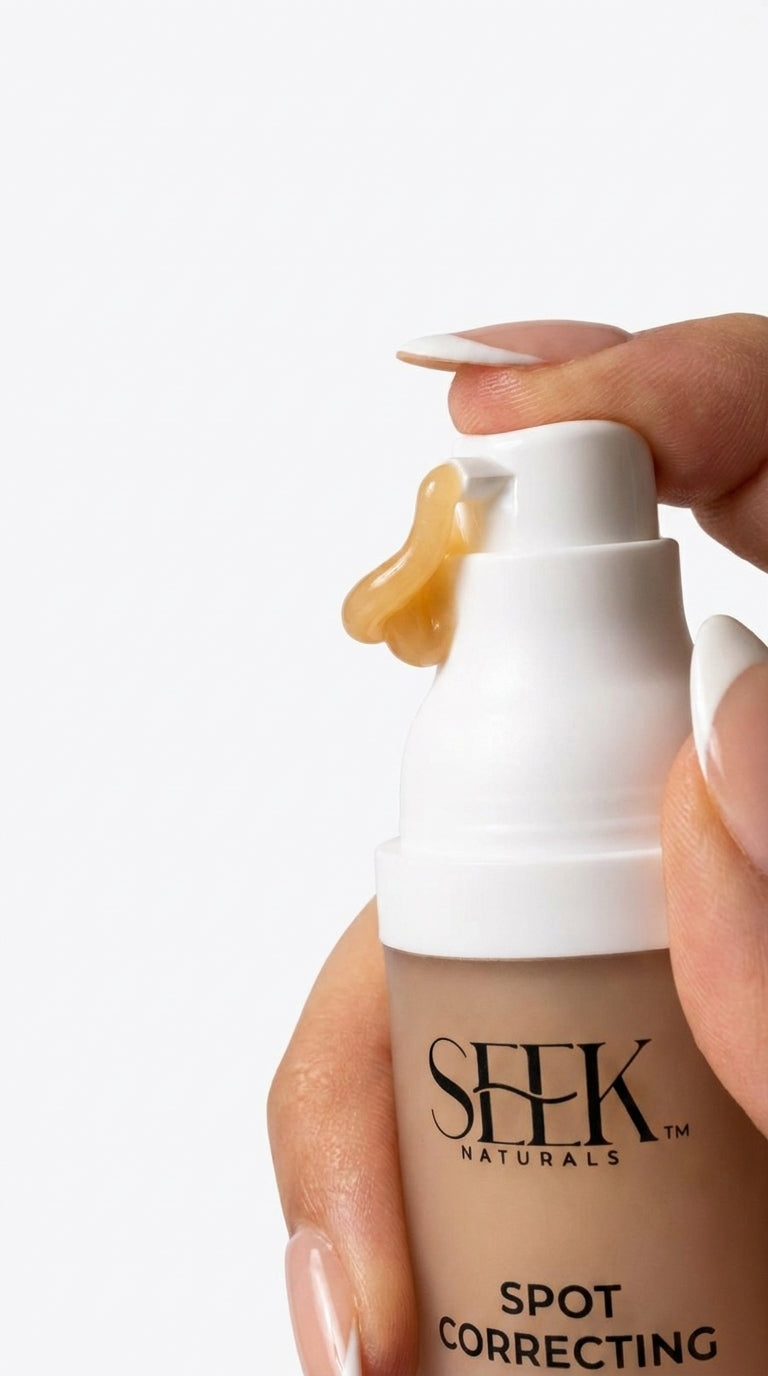 SEEK Naturals Spot Correcting Serum with Hyaluronic Acid and Niacinamide for hydrated, healthy-looking skin