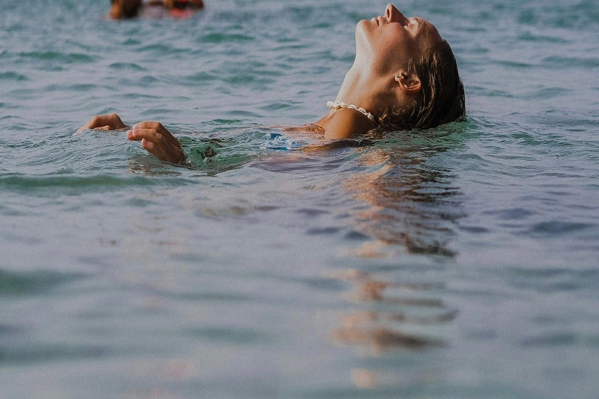 Skincare routine after visiting the Dead Sea using authentic mineral-rich products made in Jordan